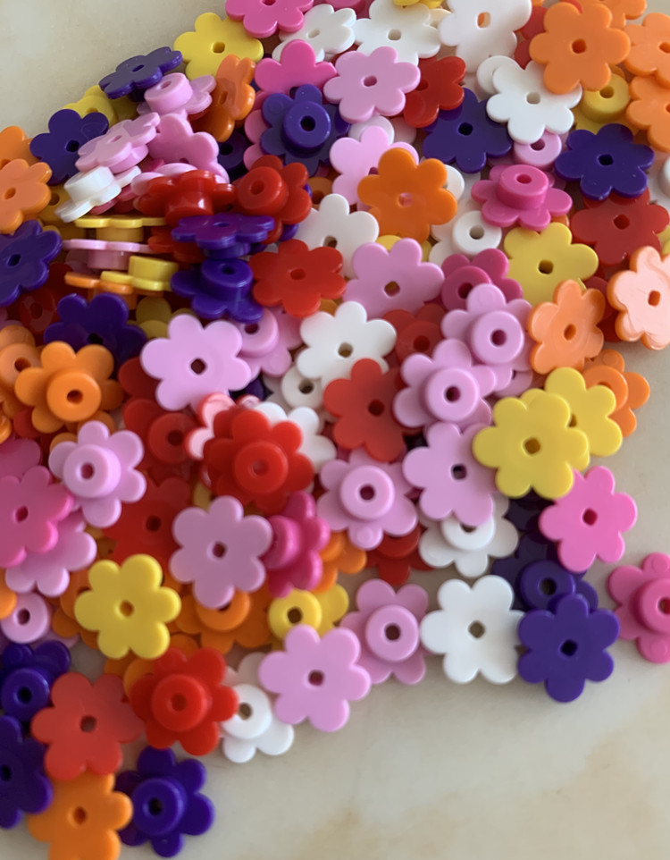 Lego Building Blocks - 50-1000pcs Bunga Kecil 3742 Blok Bangunan