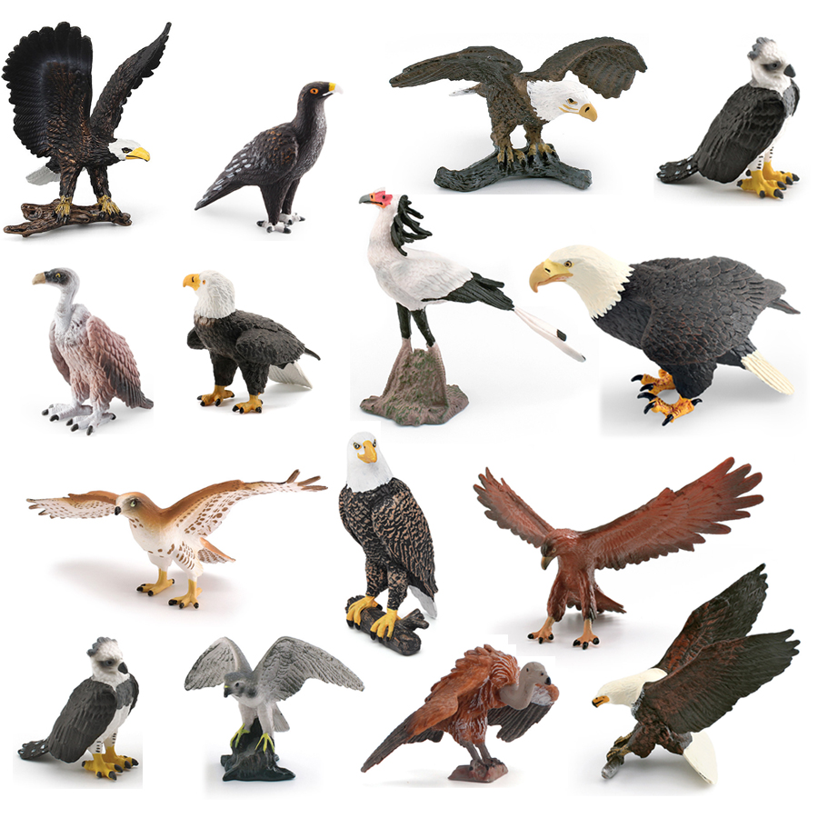 Kids Toys China - Model Figur Burung Hantu Emas, Burung
