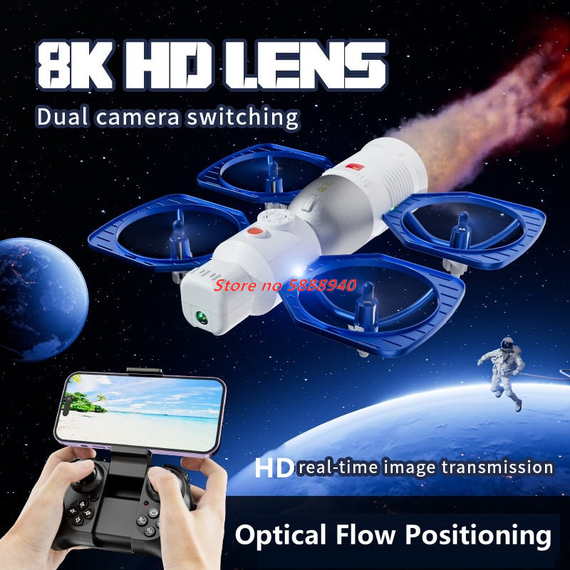 Kids Toys 10 Year Old - Kamera WIFI FPV HD 8K Pesawat