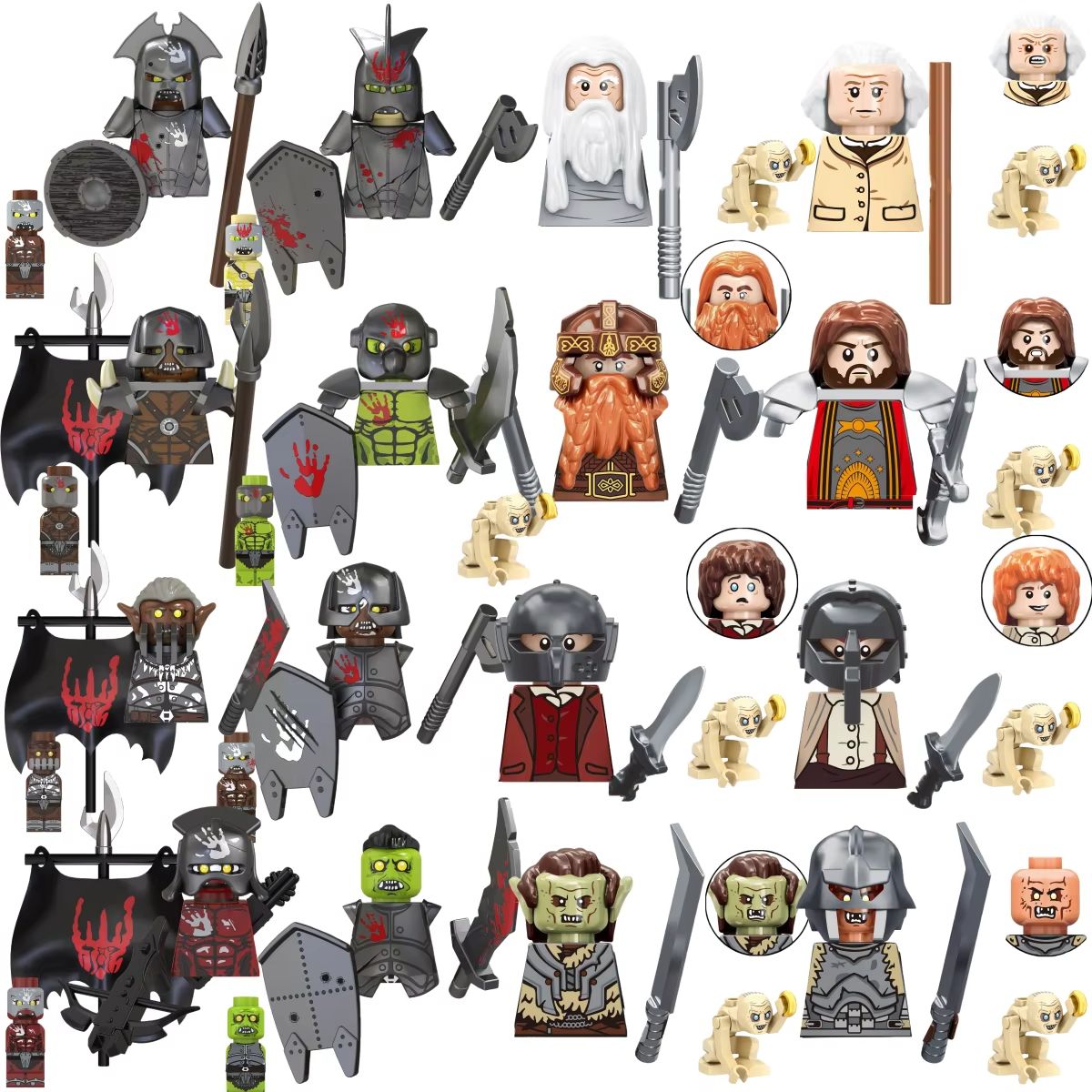 Lego Building Blocks - Mainan Figur Aksi Mini Blind Box