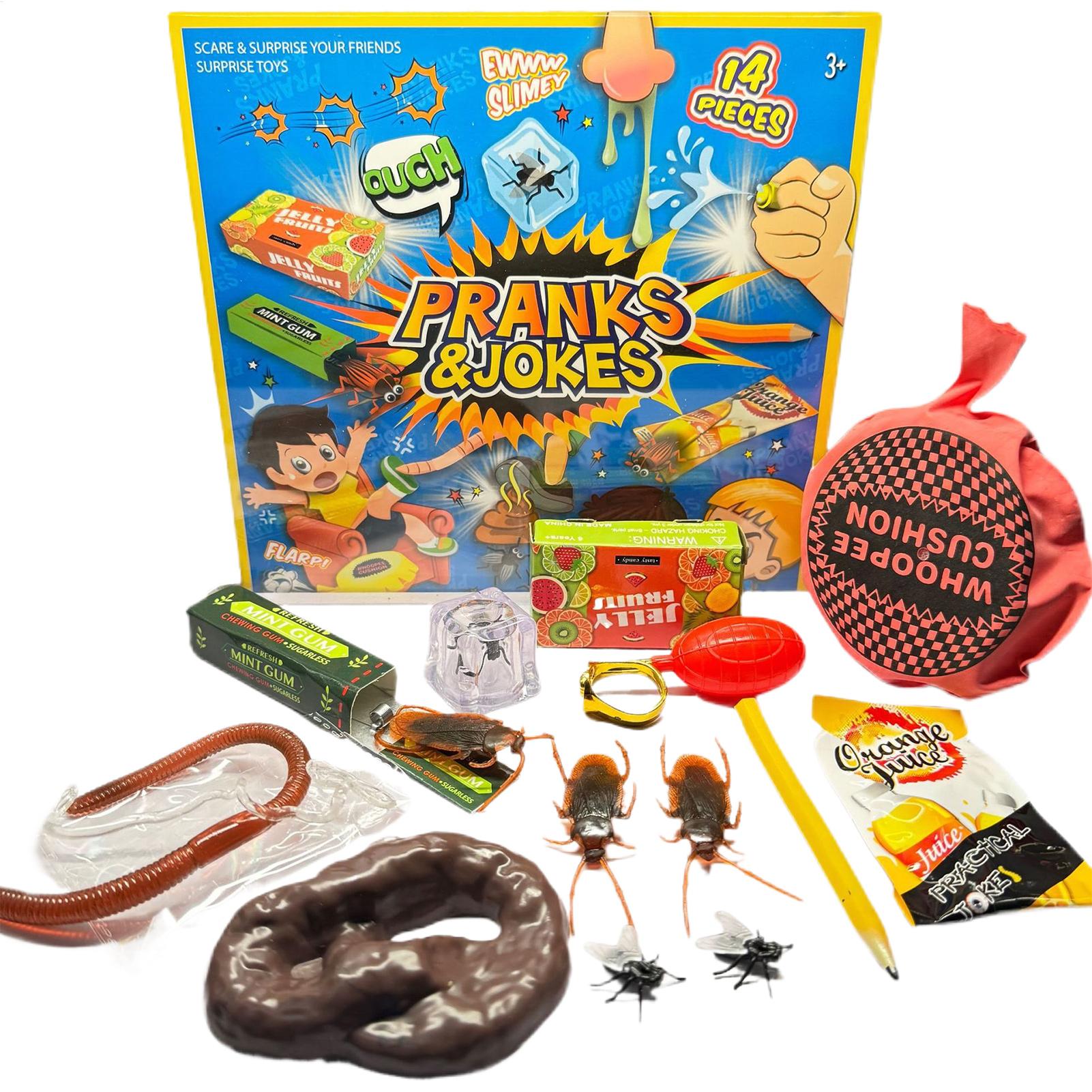 Kids Toys In Wholesale - Set Mainan Lelucon SpookyPrank Permen Karet
