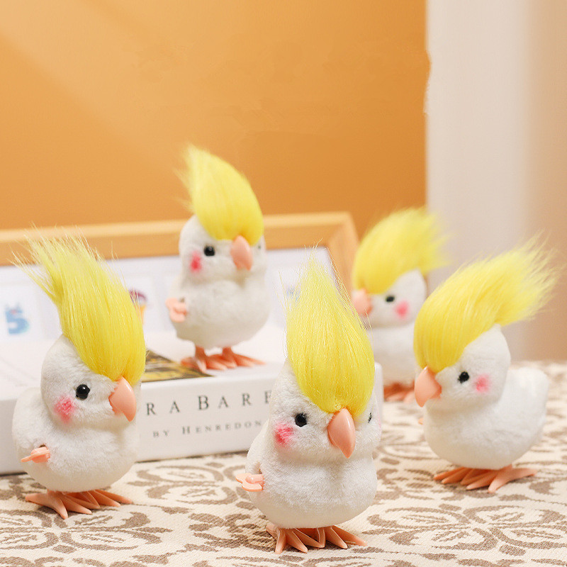 Kids Y Toys - Boneka Plushie INS Kawaii Jumping Parrot