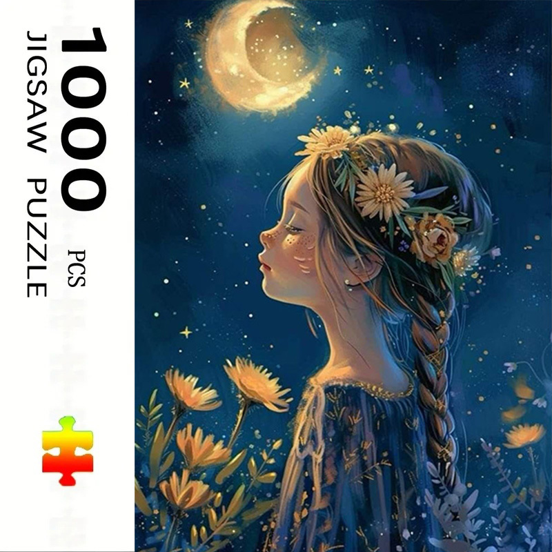 Kids Toys Under 1000 - 500/1000 Buah Puzzle Jigsaw Gadis Di