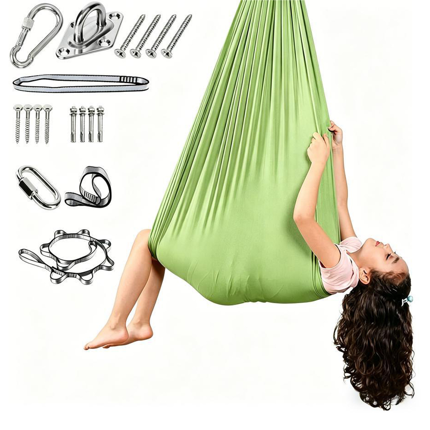 Kids Yoga Toys - Set Mainan Ayunan Anak Terapi Tempat