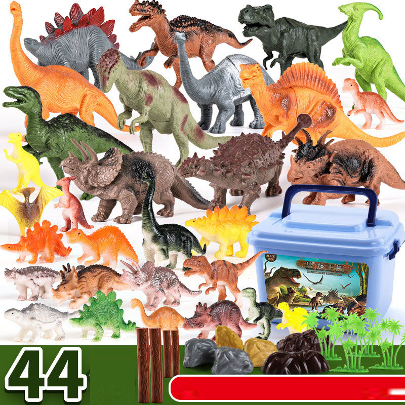 Kids Toys Under 100 - 44 buah Set simulasi dinosaurus Jurassic