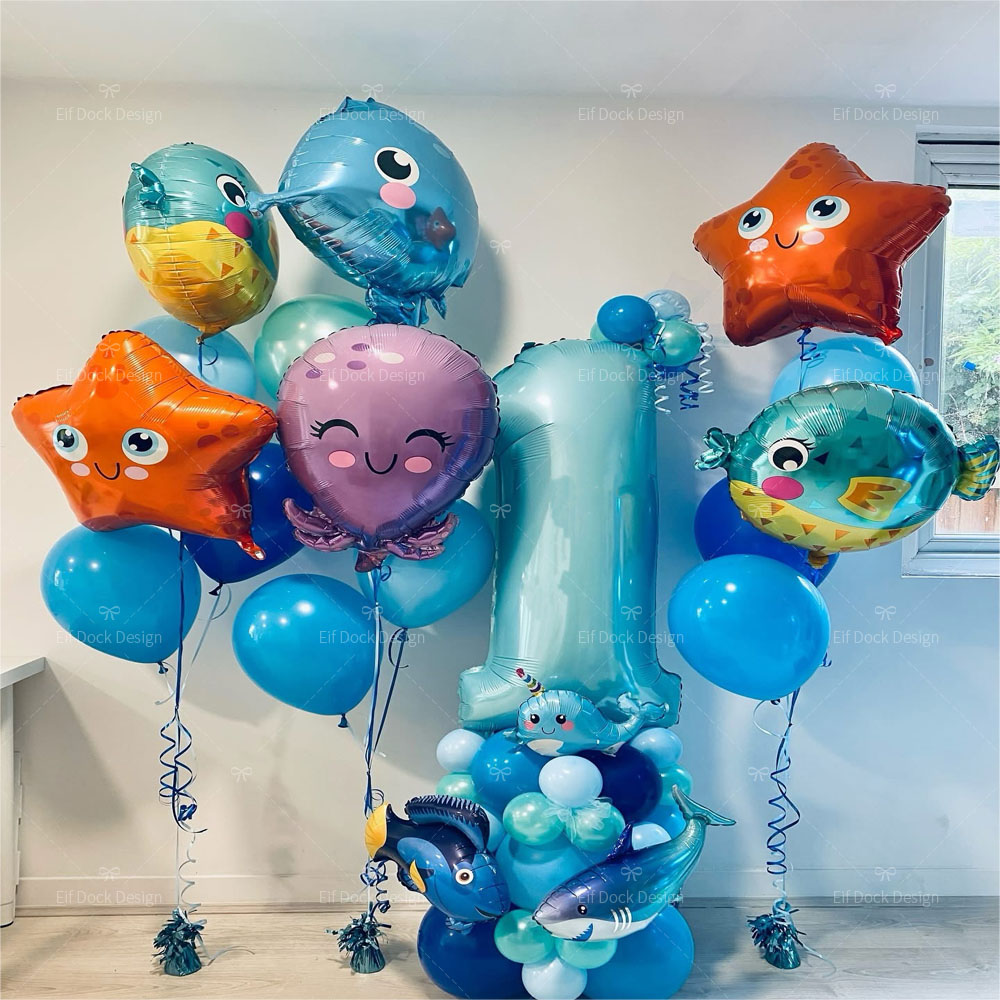 Water Balloon Set - 48 Buah Balon Hewan Laut Dunia