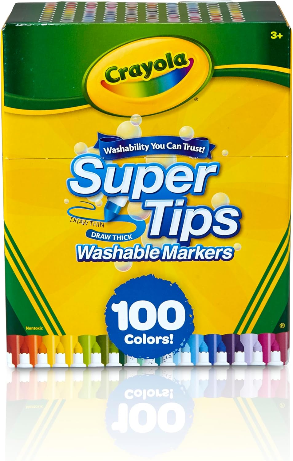 Crayola Art Supply - Set Spidol Crayola Super Tips 100
