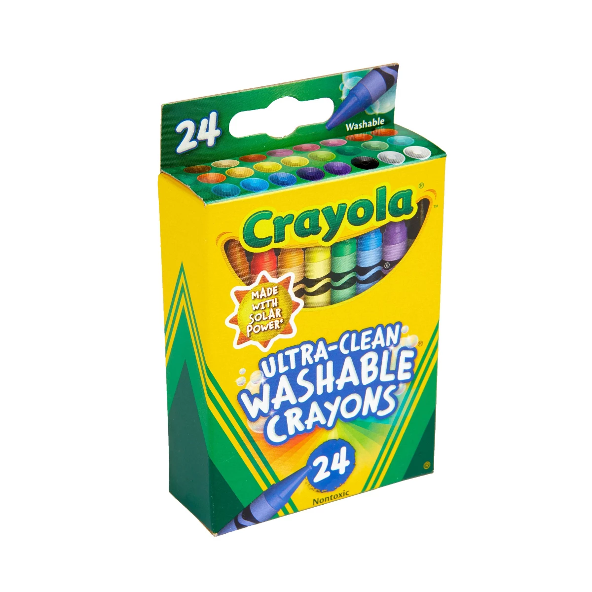 Crayola Art Supply - Crayola 24ct Krayon Ultra Clean yang