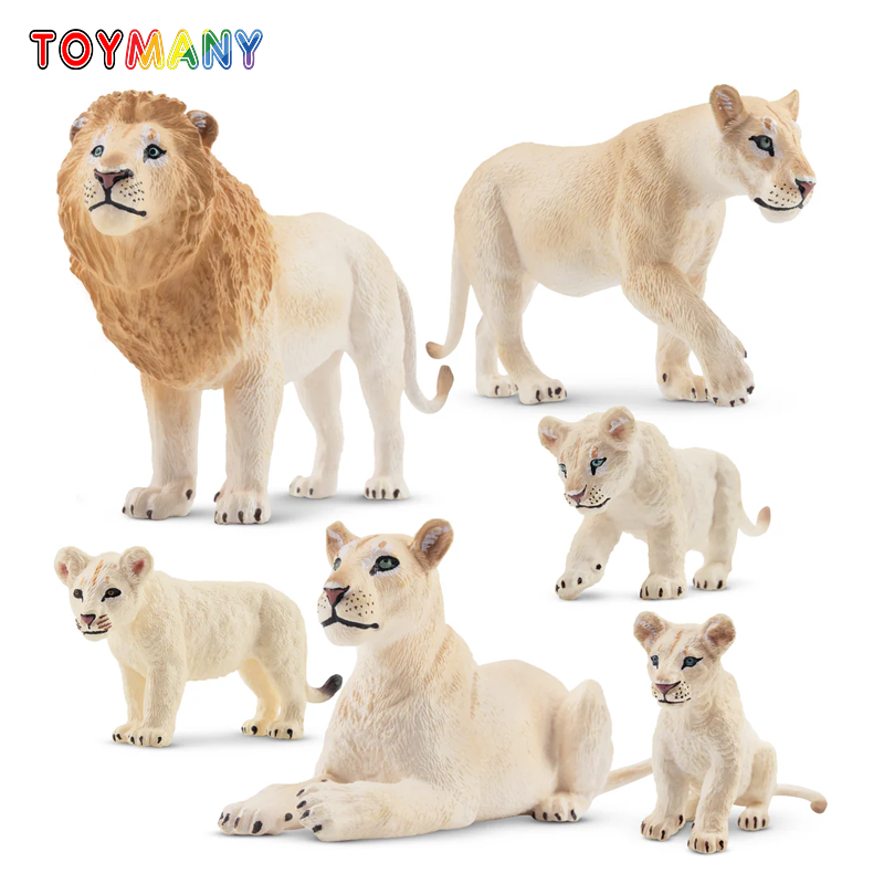 Kids Toys Under $5 - 6 buah mainan Model hewan keluarga