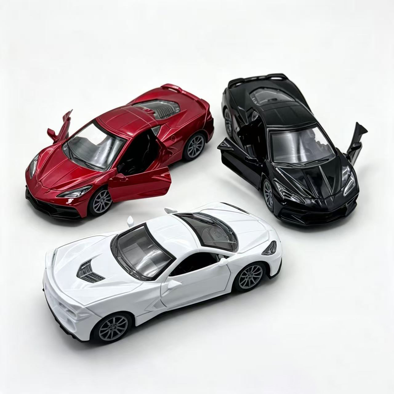 Kids Y Toys - Mobil mainan diecast skala, pintu bisa