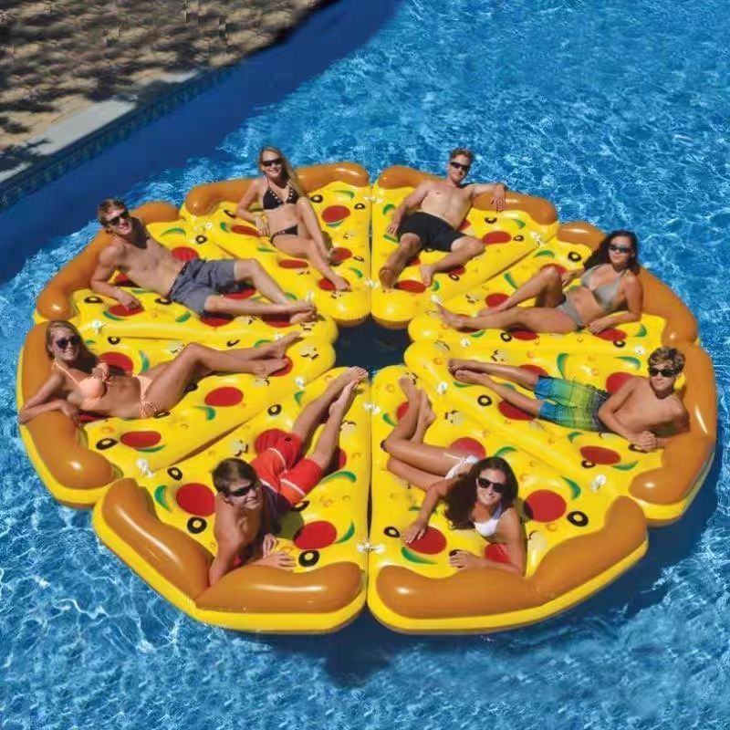 Kids Toys Manufacturers - Pelampung Kolam Renang Bentuk Pizza Premium