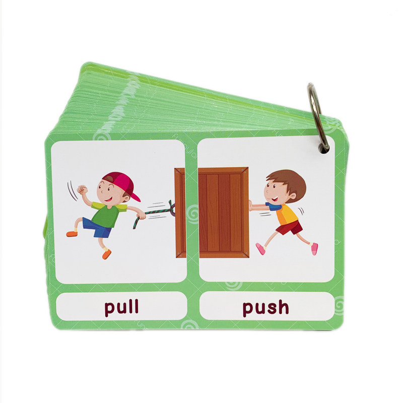 100 Kartu Flashcard Kata Bahas - Kids Toys China ulasan dan harga
