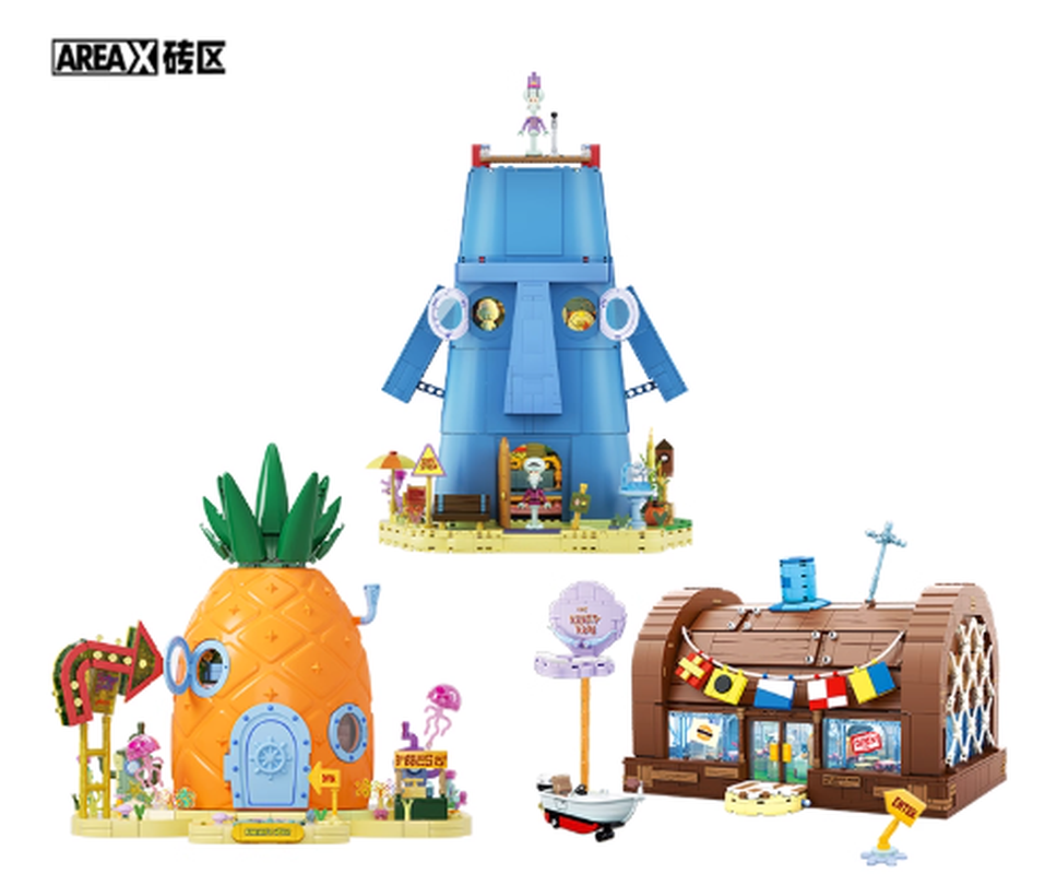 Areax Spongebob Bikini Bottom  - Kids Toys China ulasan dan harga