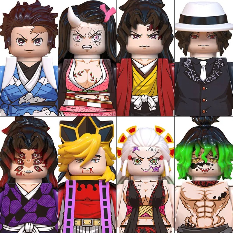 Minifigures Demon Slayer Build - Lego Building Blocks ulasan dan harga