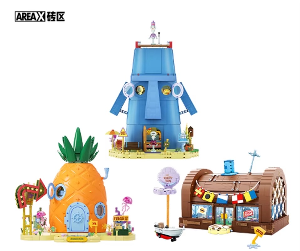 Areax Spongebob Bikini Bottom  - Kids Toys China ulasan dan harga