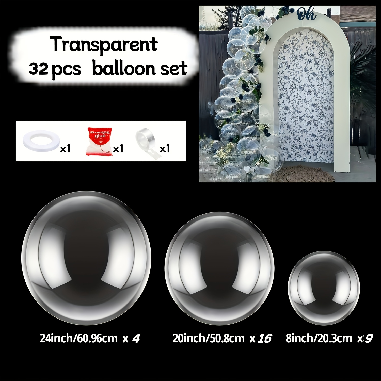 32 Buah Set Balon Bobo Transpa - Water Balloon Set ulasan dan harga