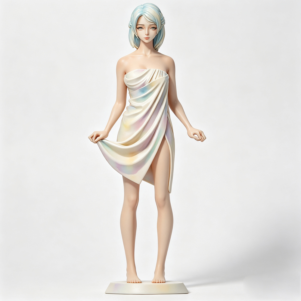 Gaun Iridescent Wanita Berambu - Kids Toys Sale ulasan dan harga