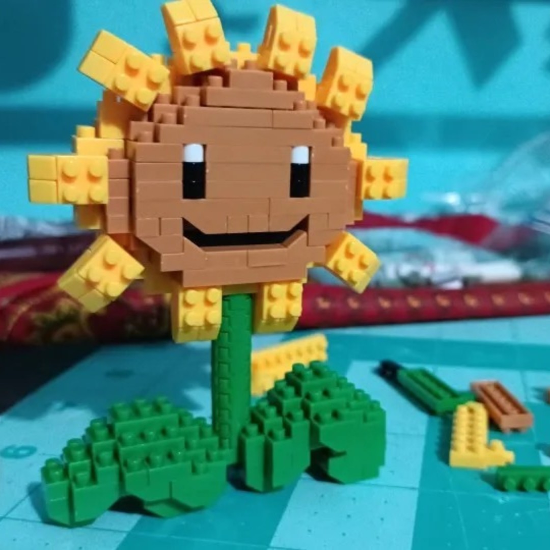 Plants VS Zombies blok kecil k - Kids Zombie Toys ulasan dan harga