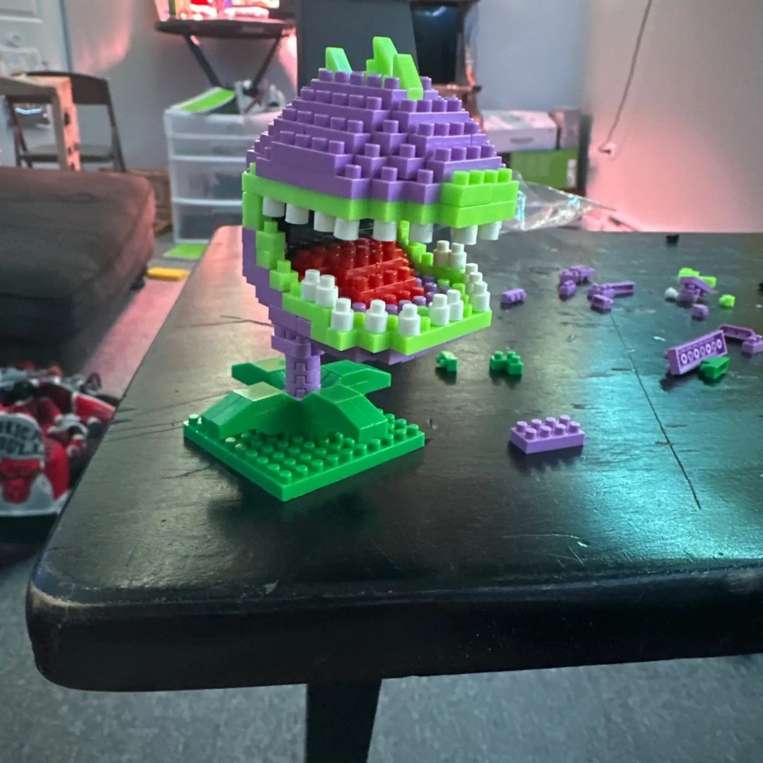 Plants VS Zombies blok kecil k - Kids Zombie Toys ulasan dan harga