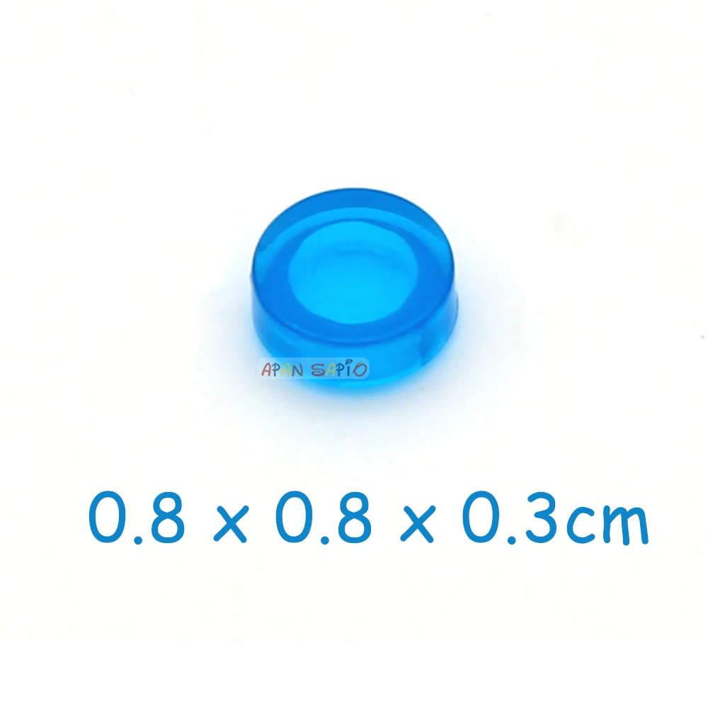 100 buah ubin 1x1 bundar DIY b - Kids Toys Under 100 ulasan dan harga
