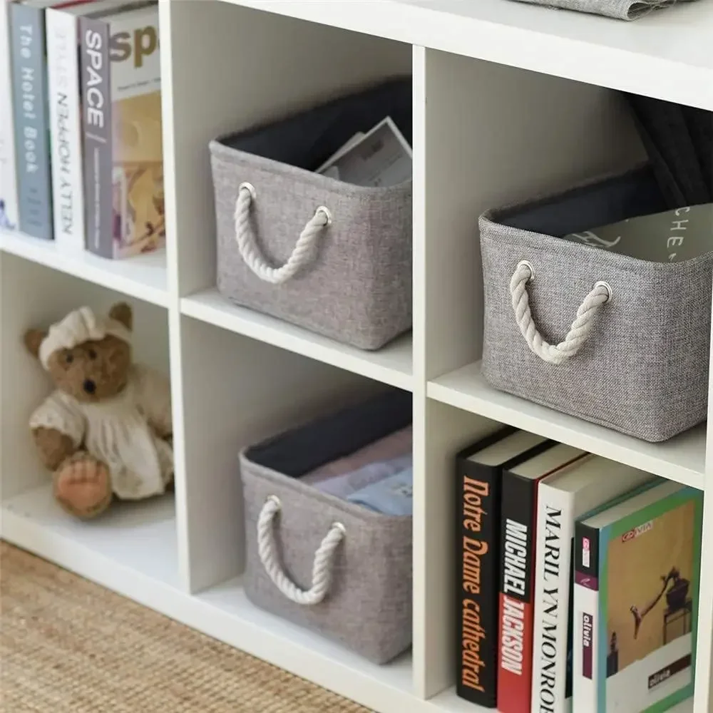 Keranjang Penyimpanan Linen Li - Kids Toys Clearance ulasan dan harga