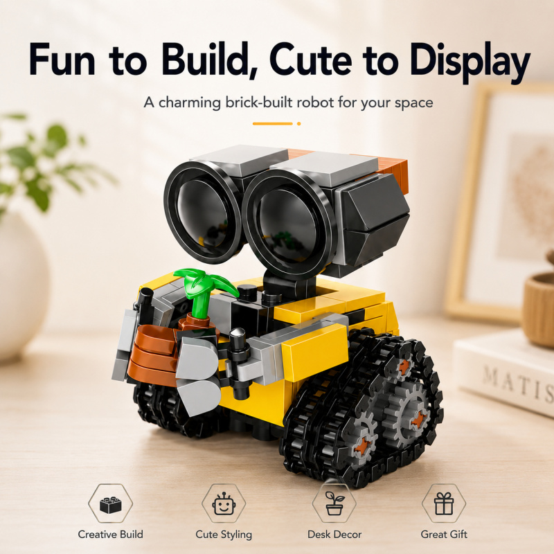Set Blok Bangunan Robot Mini,  - Lego Building Blocks ulasan dan harga