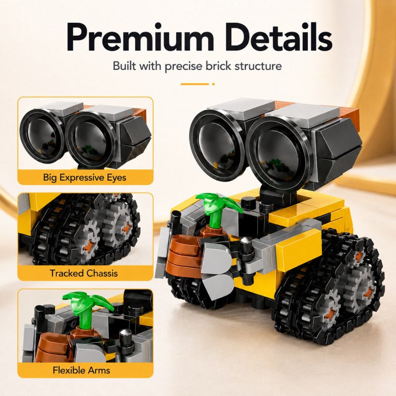 Set Blok Bangunan Robot Mini,  - Lego Building Blocks ulasan dan harga