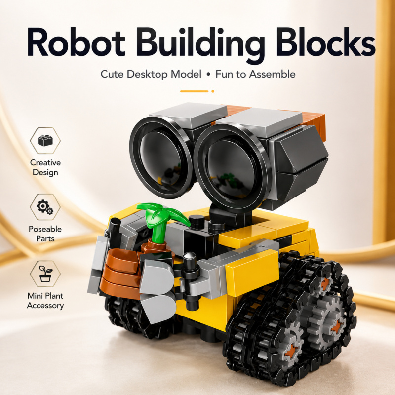 Set Blok Bangunan Robot Mini,  - Lego Building Blocks ulasan dan harga