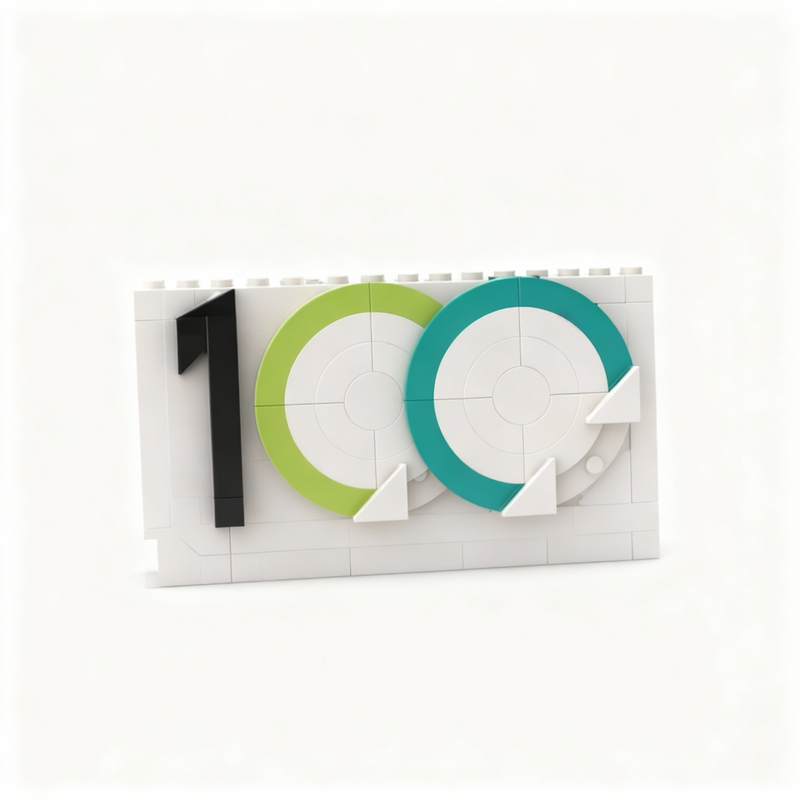 100 Buah Logo MOC Tahun PHOENI - Kids Toys Logo ulasan dan harga