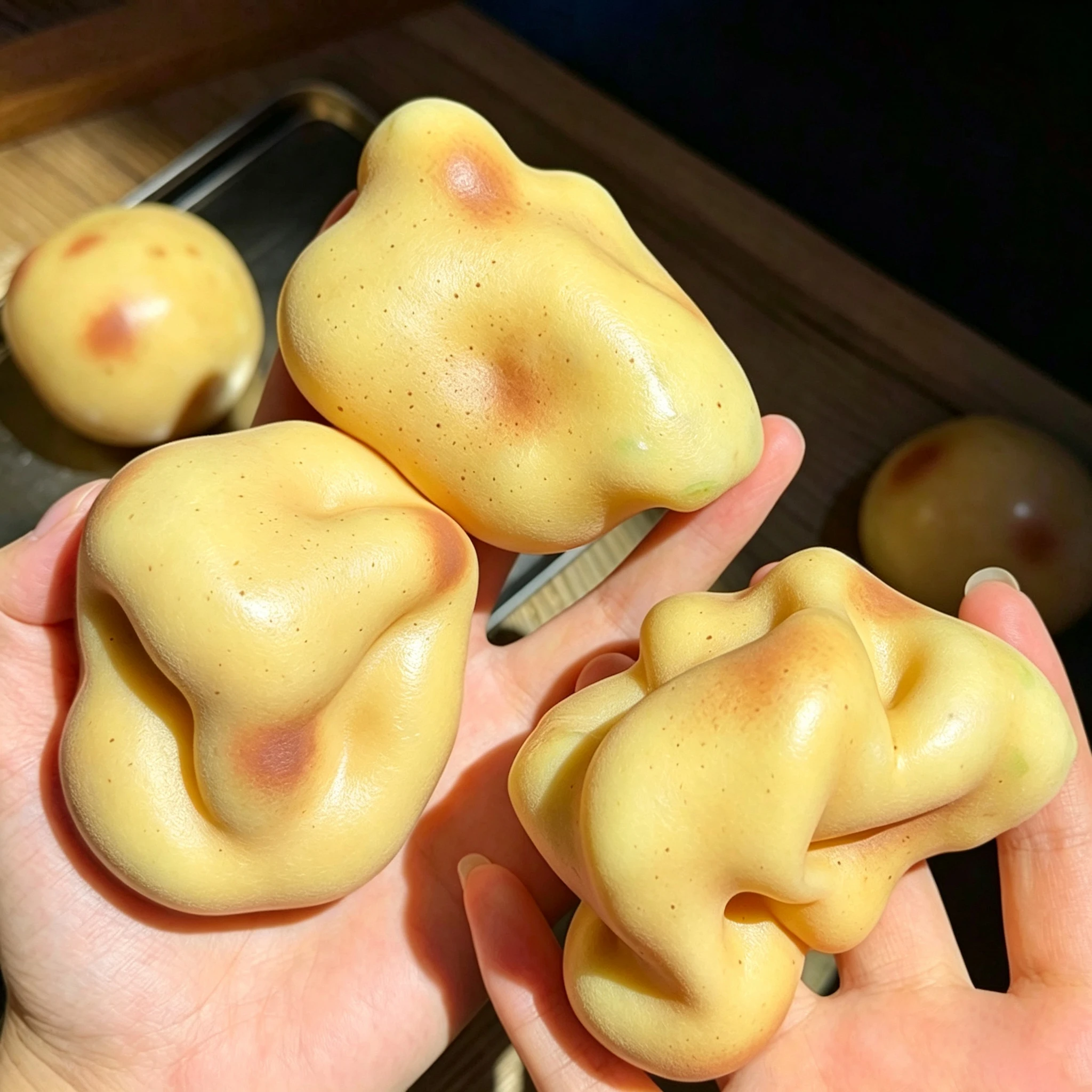 Bola Stres Squishy Kentang Ren - Kids Y Toys ulasan dan harga