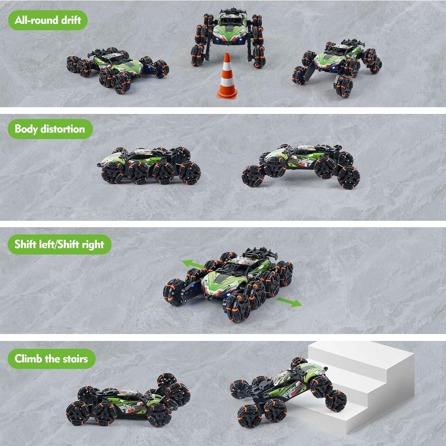 Mobil Stunt RC dengan Sensor G - Kids Toys 10 Year Old ulasan dan harga