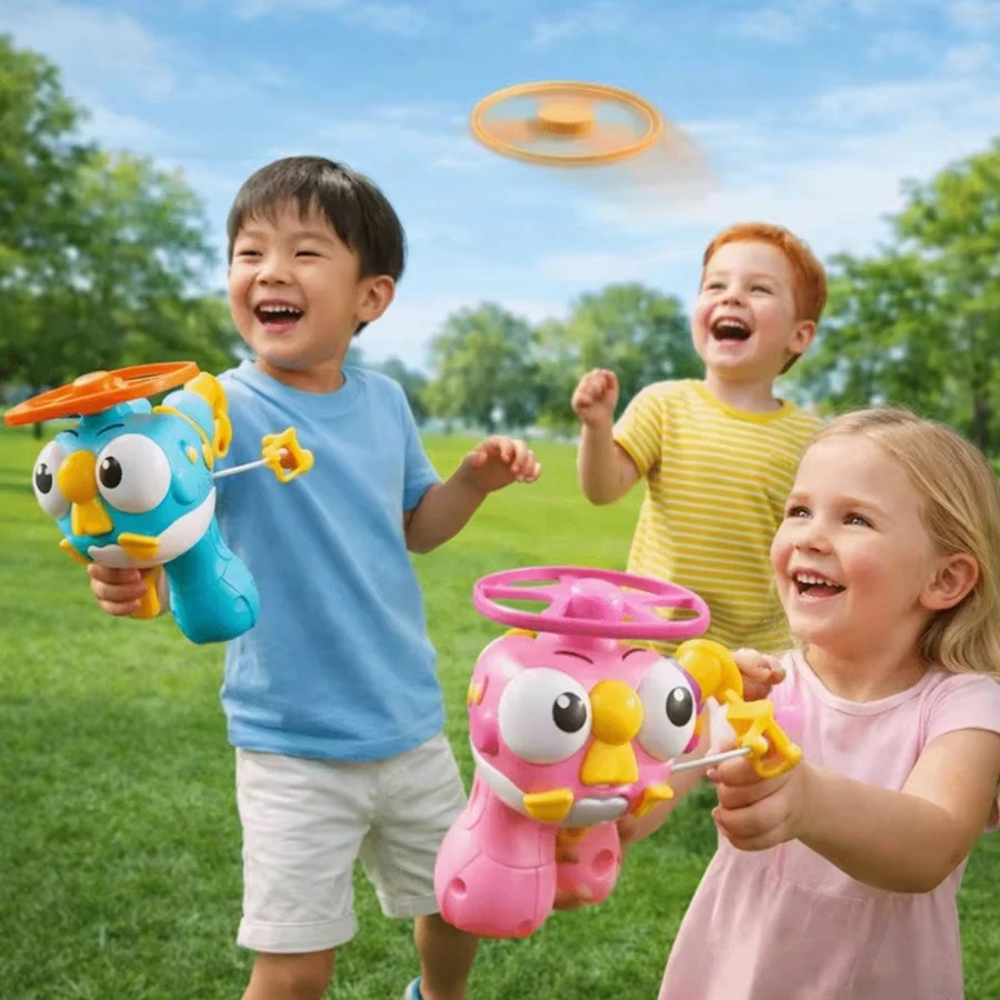 Peluncur UFO Helikopter Bambu  - Kids Toys 10 Year Old ulasan dan harga