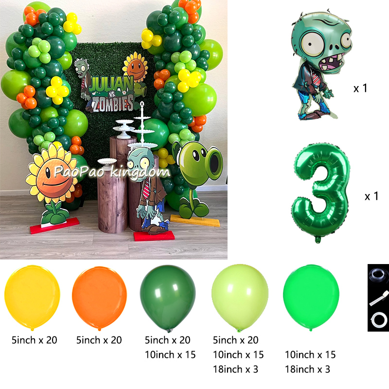 Balon Plants Vs. Zombies, Perl - Kids Zombie Toys ulasan dan harga