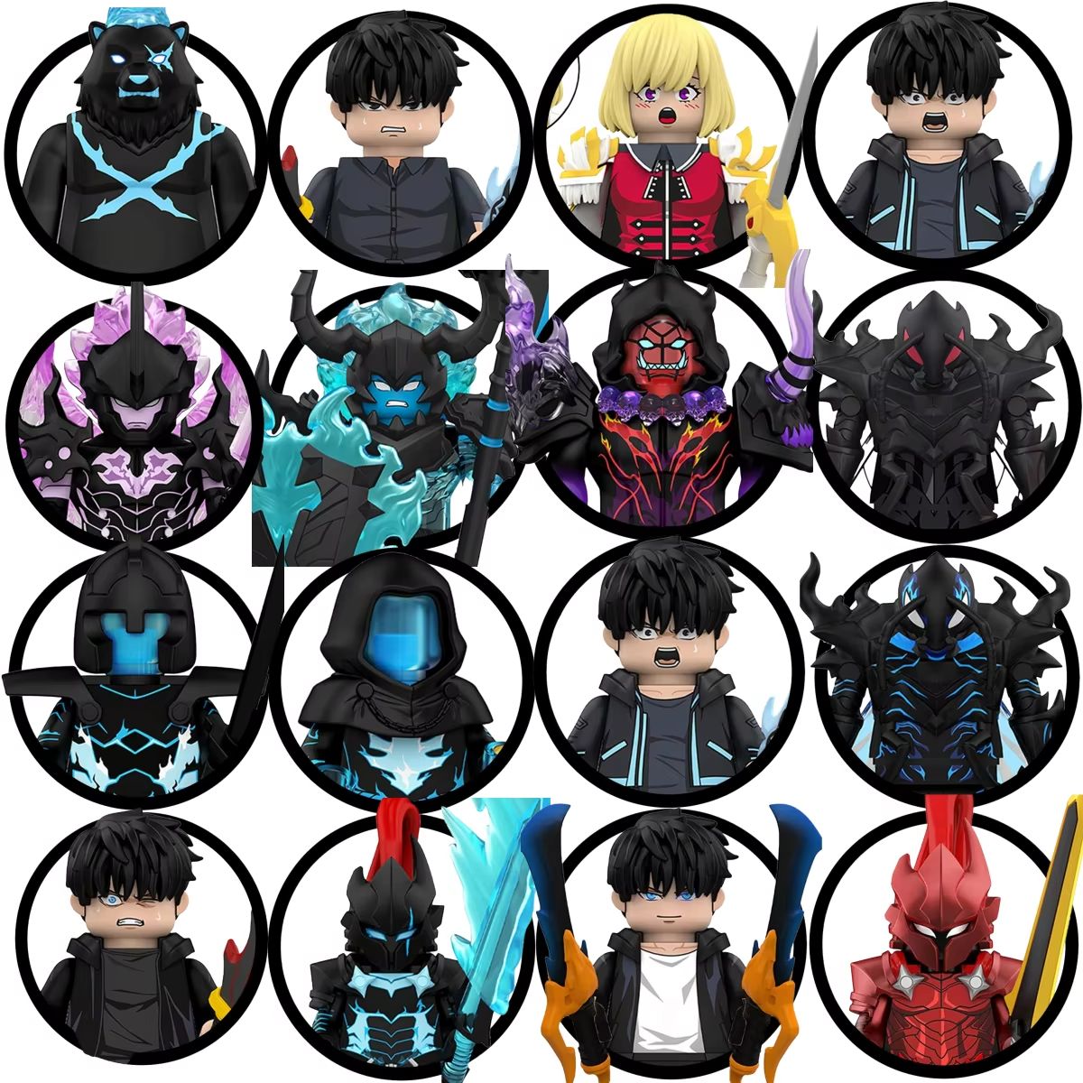 Blind Box WM6220 Anime Sung Ji - Lego Building Blocks ulasan dan harga