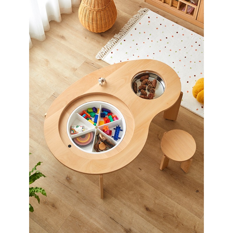 Meja Blok Bangunan Multifungsi - Kids Toys Manufacturers ulasan dan harga