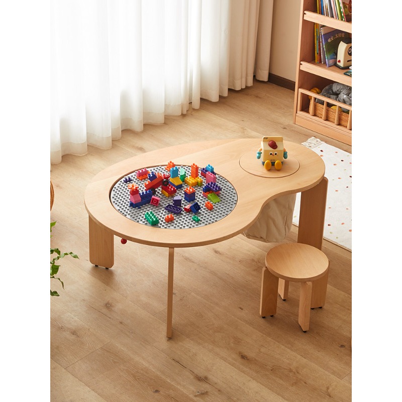 Meja Blok Bangunan Multifungsi - Kids Toys Manufacturers ulasan dan harga