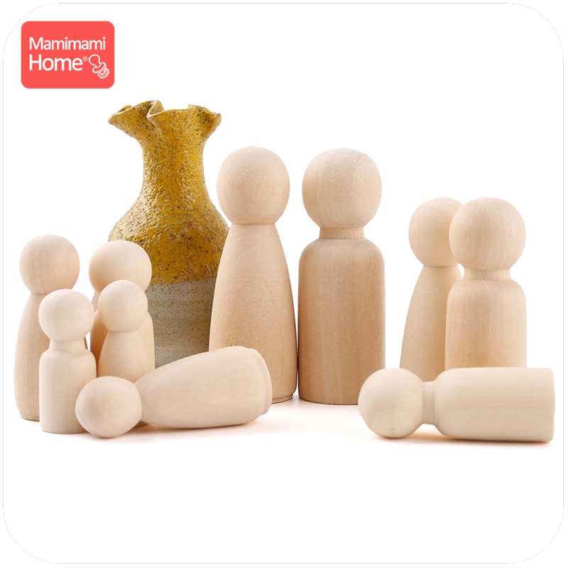 10 Buah 55Mm Boneka Pasak Pria - Kids Toys Logo ulasan dan harga