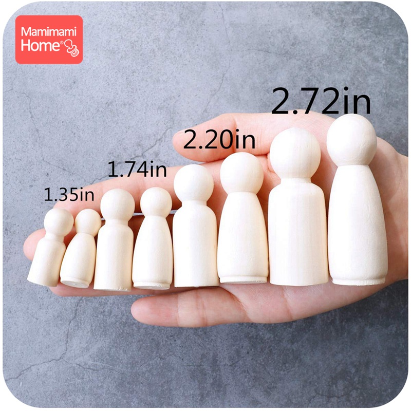 10 Buah 55Mm Boneka Pasak Pria - Kids Toys Logo ulasan dan harga