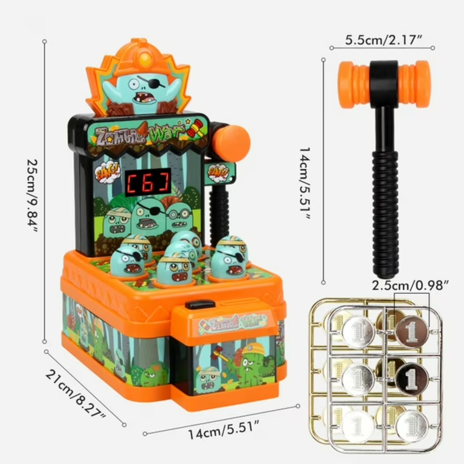 Mainan Zombie Whack Game untuk - Kids Zombie Toys ulasan dan harga