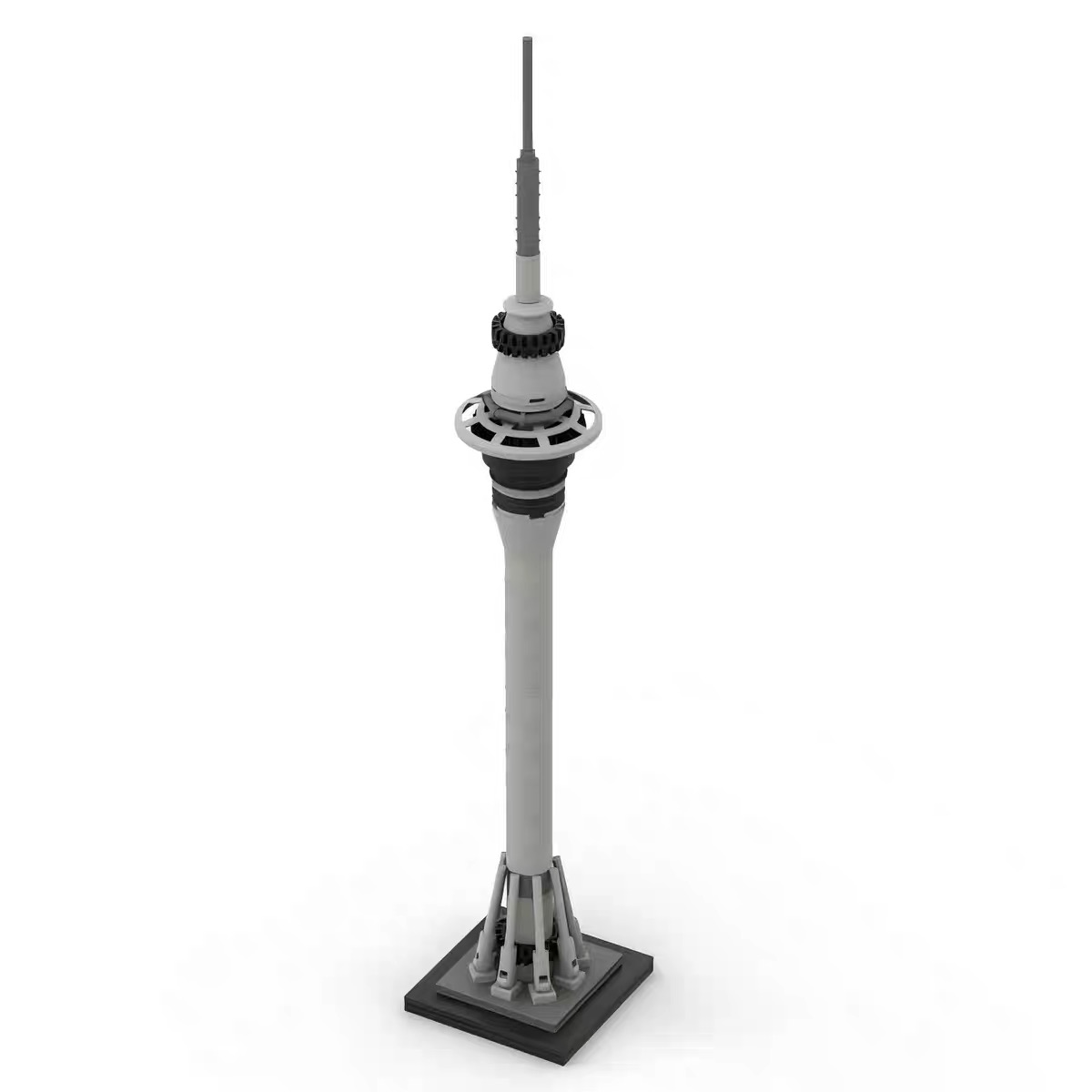 MOC Arsitektur Landmark Kota T - Kids Toys New Zealand ulasan dan harga