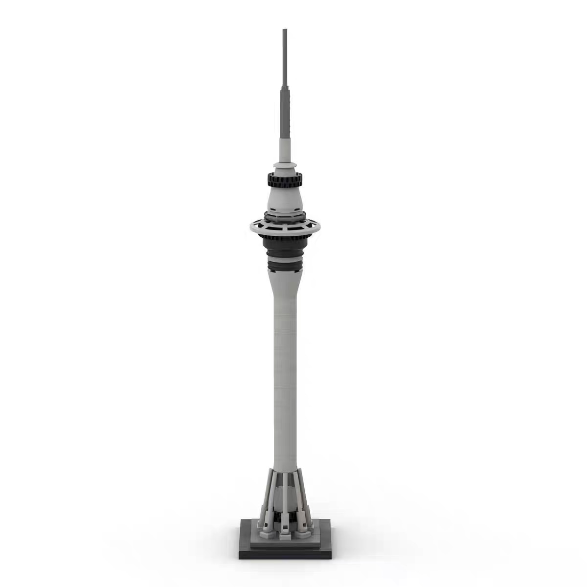 MOC Arsitektur Landmark Kota T - Kids Toys New Zealand ulasan dan harga