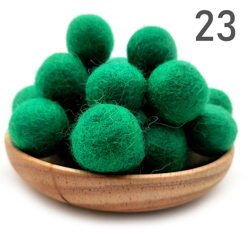 10/30 Buah 2Cm Wol Merasa Bola - Kids Toys In Wholesale ulasan dan harga