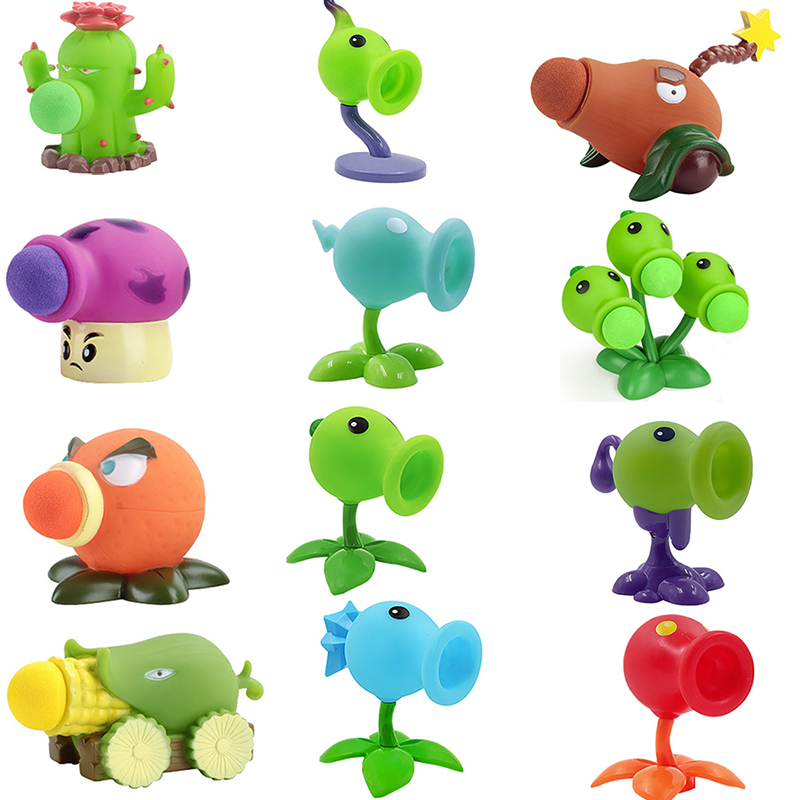 1 buah Tanaman vs Zombie Peash - Kids Zombie Toys ulasan dan harga