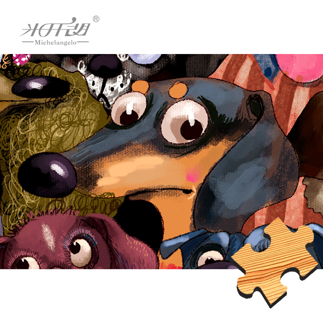 Michelangelo Puzzle Jigsaw Kay - Kids Toys Under 1000 ulasan dan harga