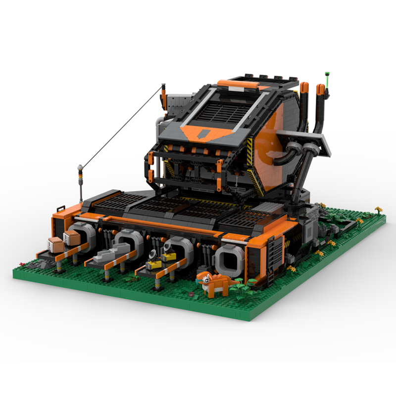 6035pcs MOC Mainan Model Pabri - Kids Toys Manufacturers ulasan dan harga