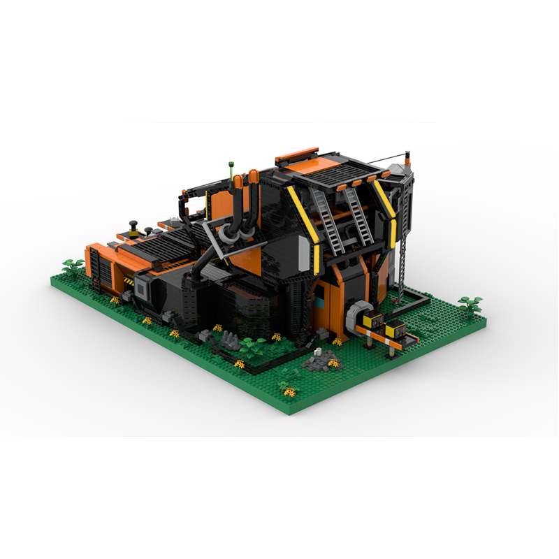 6035pcs MOC Mainan Model Pabri - Kids Toys Manufacturers ulasan dan harga