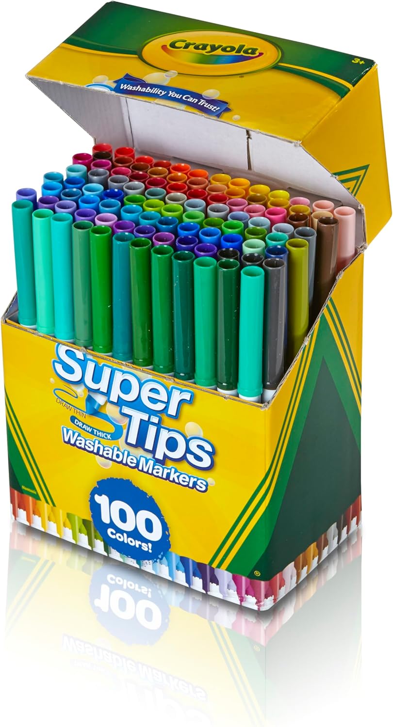 Set Spidol Crayola Super Tips  - Crayola Art Supply ulasan dan harga