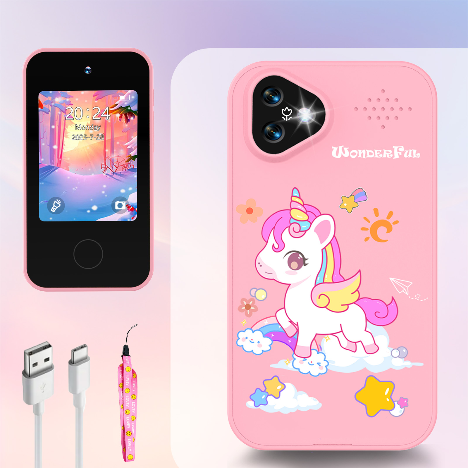 Mainan Kamera Ponsel Pintar Un - Kids Toys Smartphone ulasan dan harga