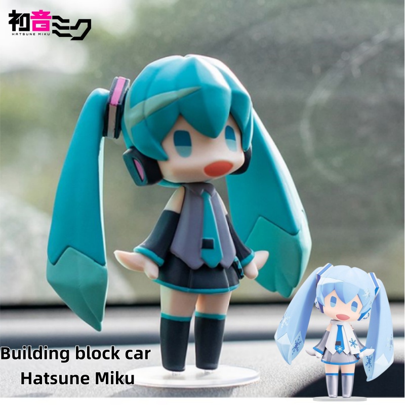 Set Figur Anime Miku & Blok Ba - Lego Building Blocks ulasan dan harga