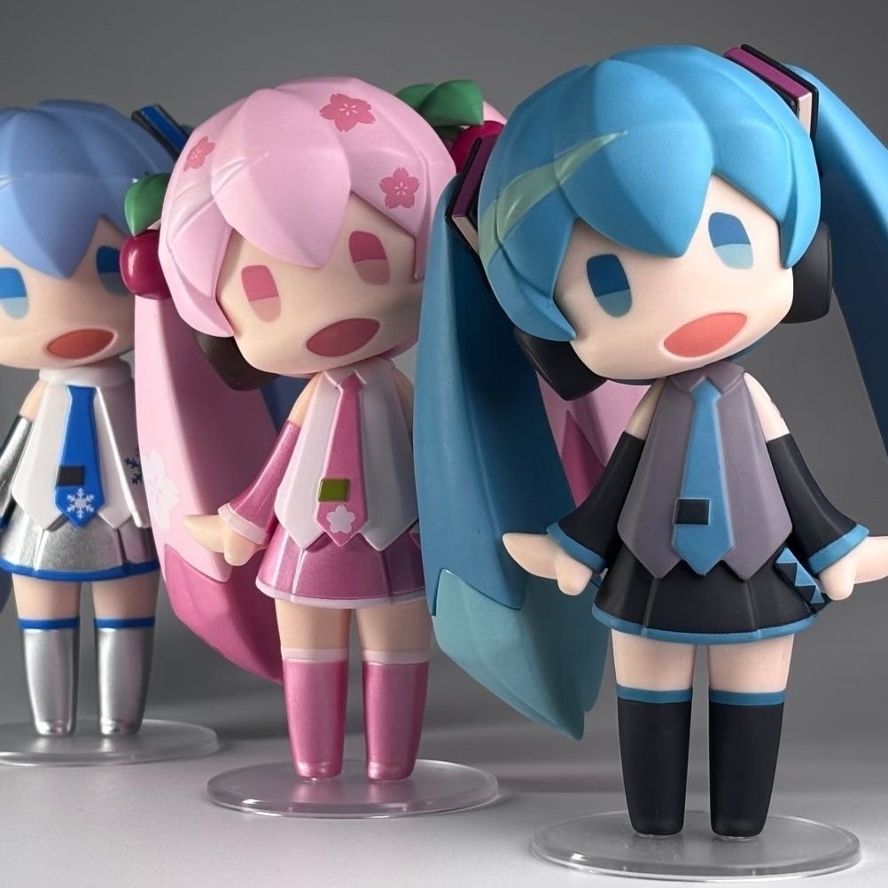 Set Figur Anime Miku & Blok Ba - Lego Building Blocks ulasan dan harga